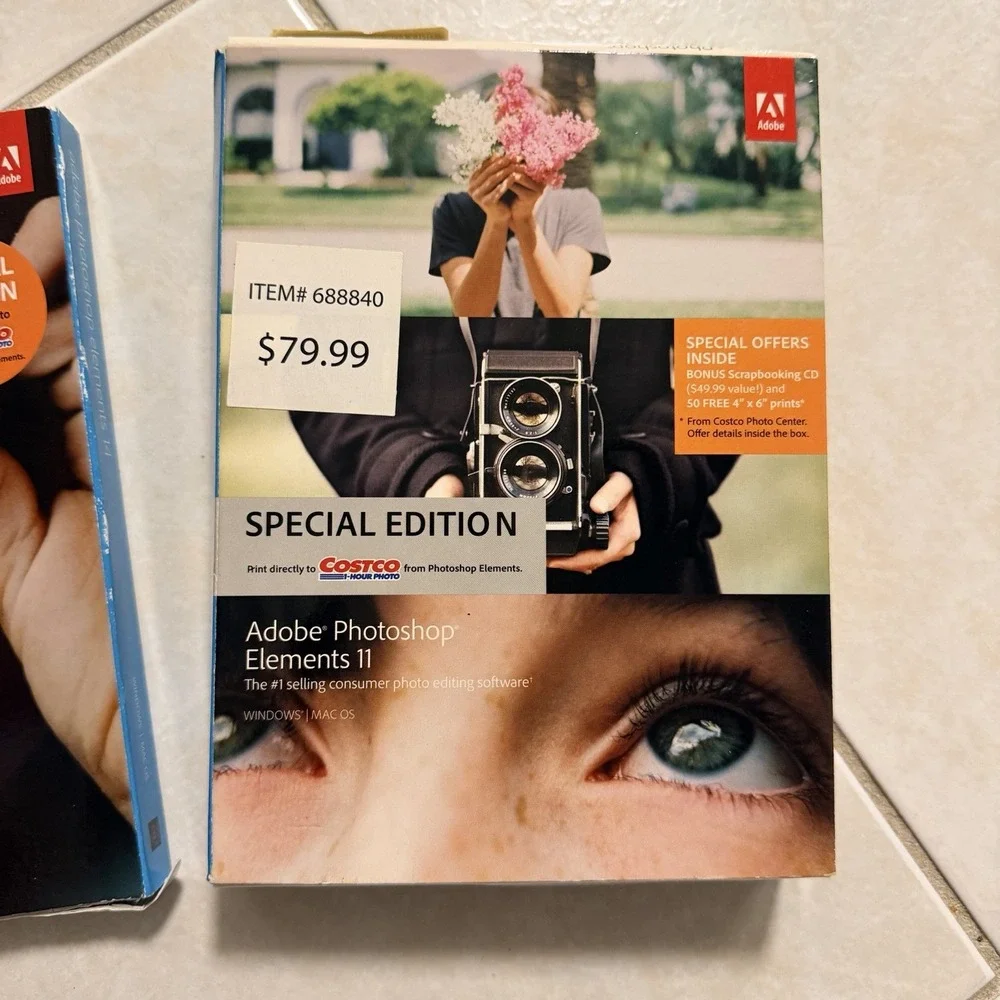 Adobe Photoshop Elements 11 Special Edition Bonus CD Costco And 14 Edition